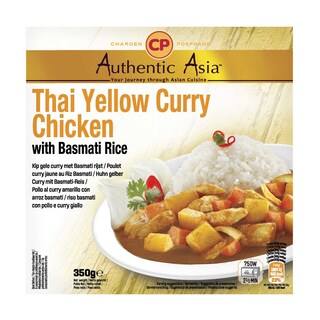 Authentic Asia | Poulet | Curry jaune | Riz Jasmin 