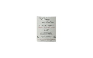FR BORDEAUX SAINT ESTEPHE | CHATEAU DAME DE MONTROSE 2011 