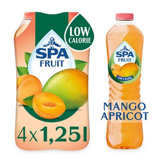 Spa | Fruit | Limonade | Niet Bruisend | Mango-Apricot | PET 