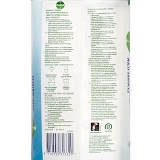 Dettol | Lingettes Multi-Surfaces | Cleanser | 72st 