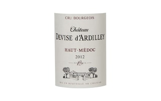FR BORDEAUX HAUT-MEDOC | CHATEAU DEVISE D'ARDILLEY 2012 
