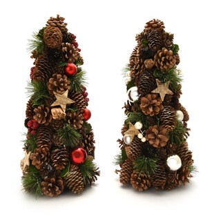 Delhaize | Décoration Pomme de Pin 38cm 