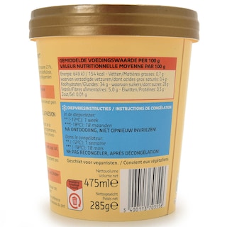 Delhaize | Sorbet | Mango | Passievrucht 