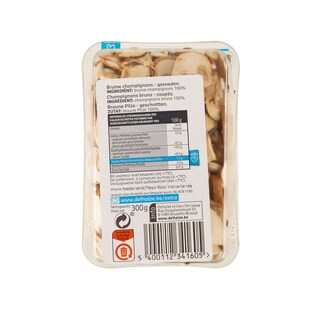 Delhaize | Paddestoelen | Bruin | Gesneden 