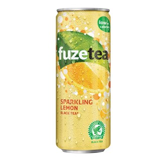 Fuze Tea | Black Tea | Bruisend |Lemon | Can 