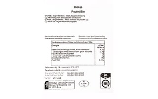 Delhaize | Bio | Kip | Bio +/- 1,4 kg