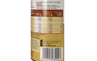 Delhaize | Champignons | Entiers | Mini 