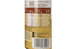 Delhaize | Champignons | Entiers | Mini 