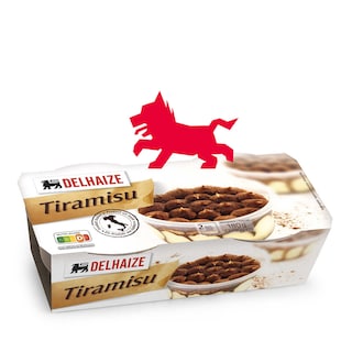 Delhaize | Tiramisu | 2+1 gratis 