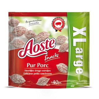 Aoste | Snack | Mini salamis | XL | Pur porc 