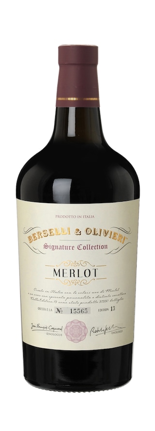 ITALIA - PIEMONTE-LOMBARDIA | Berselli & Olivieri Signature Merlot 13 Rouge 