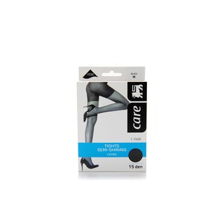 Delhaize | Care | Panty lycra 15D semi brillance noir M 