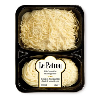 Le Patron | Witloof hamrolletjes 