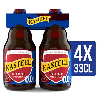 Kasteel | Bier Rouge | 0% 4 x 33 cl