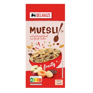 Delhaize | Muesli | Gedroogd Fruit 