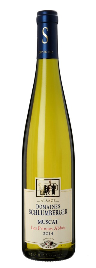 FR ALSACE INGERSHEIM | ALSACE | Domaine Schlumberger Muscat 2014 Wit 