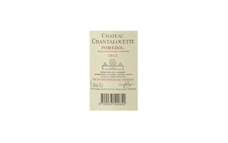 FR BORDEAUX POMEROL | Château Chantalouette 2013 