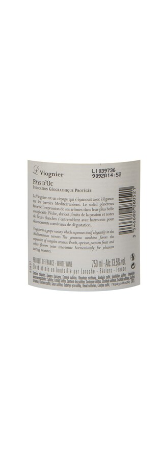France - Frankrijk | Midi de la France - Oc IGP | Viognier Laroche 2018 