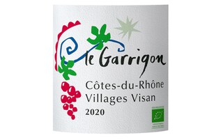 France - Frankrijk | Côtes du Rhône Villages -Visan | Garrigon Visan Bio 2020 Rouge | Bio 