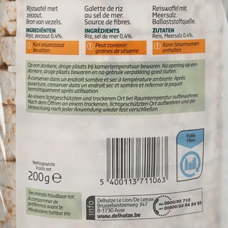 Delhaize | Rijstwafels 