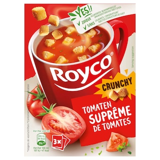Royco | Soupe | Tomates | Croutons | Suprême 