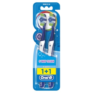 Oral-B | Brosse à dents | Complete 5-way 1+1 