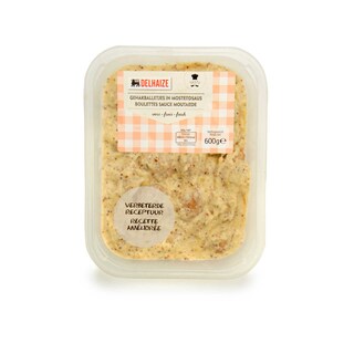 Delhaize | Balletjes in mosterdsaus 