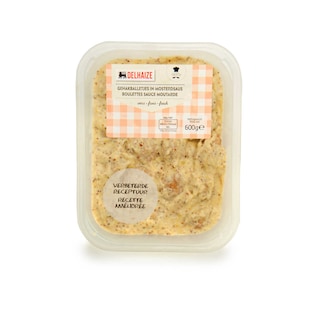 Delhaize | Balletjes in mosterdsaus 