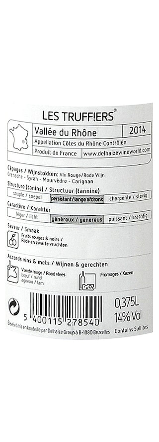 France - Frankrijk | Rhône - Côtes du Rhône | Les Truffiers Rouge 
