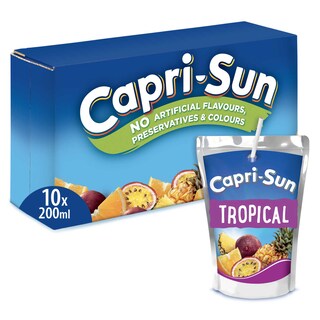 Capri-Sun | Limonade | Tropical | Pouch 10 x 20 cl