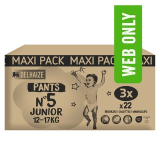 Delhaize | Couche-culottes | Tripack | Taille 5 3 x 22 pc