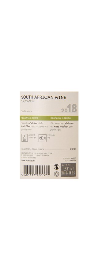 Afrique du Sud - Zuid-Afrika | Robertson | Sauvignon AFS Blanc 