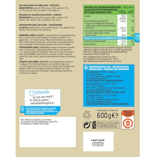 Delhaize | Mediterraanse | Soepgroenten 8x600g 