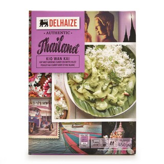 Delhaize | Poulet au curry vert | Au riz 