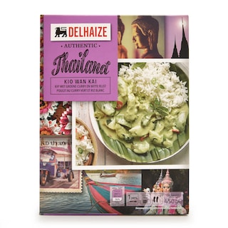 Delhaize | Poulet au curry vert | Au riz 