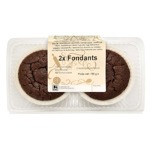 Delhaize | Fondant Chocolat 3+1 