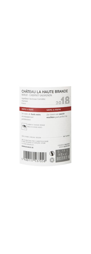 France - Bordeaux | Château Haute Brande Rouge 