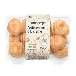 Delhaize | 250G  Petits choux créme 