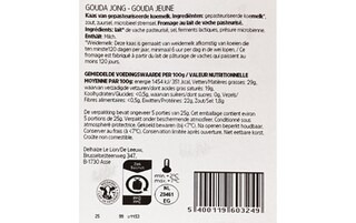 Delhaize | GOUDA | TRANCHES | MINI PORTION 125 gr