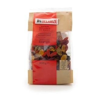Delhaize | Fruits Séchés | Mix Goji - Airelles - Raisins 