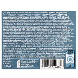 Delhaize | Pain de viande | Vegan 