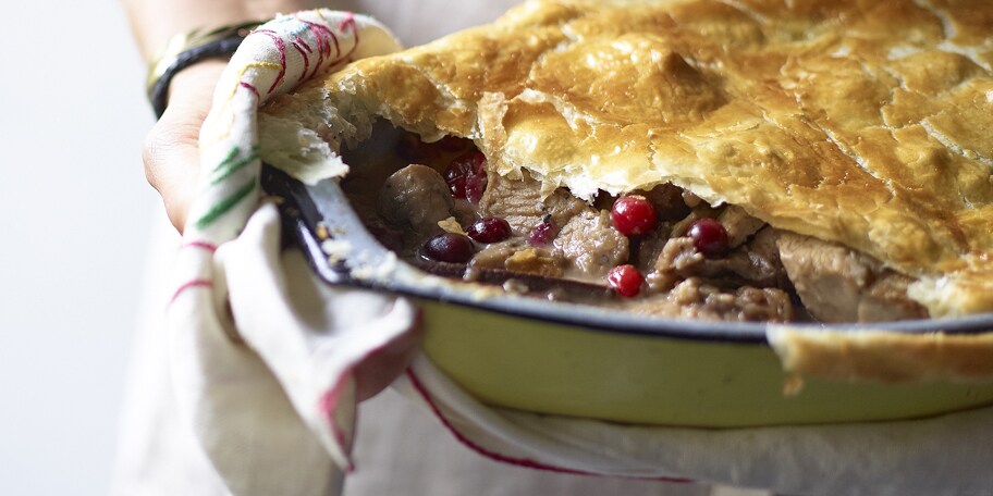 'Pie' van kalkoen