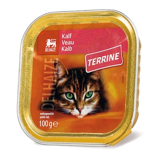 Delhaize | Kattenvoeding | Terrine | Kalf 