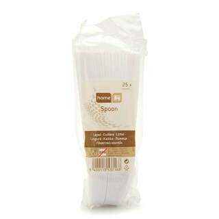 Delhaize | Lepel | Wit | Plastic 