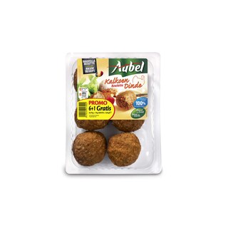 Aubel | Boulettes de dinde | 6+1 gratuit 