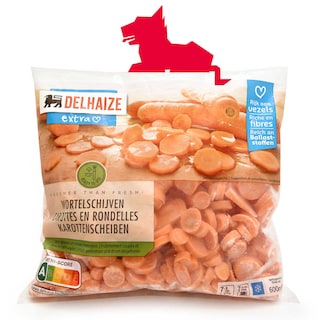 Delhaize | Wortelschijven 