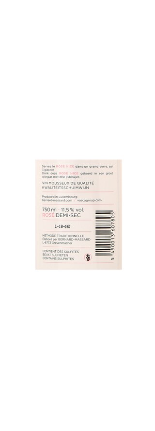 Bernard-Massard | Schuimwijn | Rosé | 11,5% alc. 
