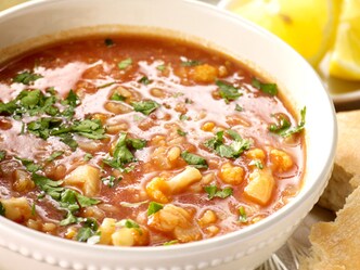 Kruidige soep met bloemkool