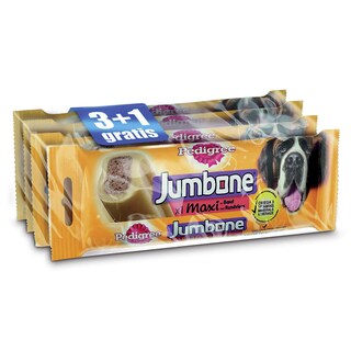 Pedigree | Aliment chien | Jumbone maxi | Boeuf 3+1g 