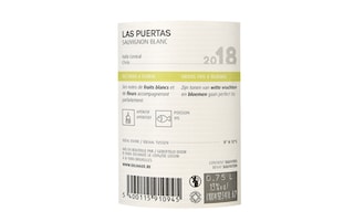 Chili | Central Valley | Las Puertas Sauvignon 2018 